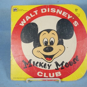 Vintage---1975-Mickey Mouse Club Book-Walt Disney Productions