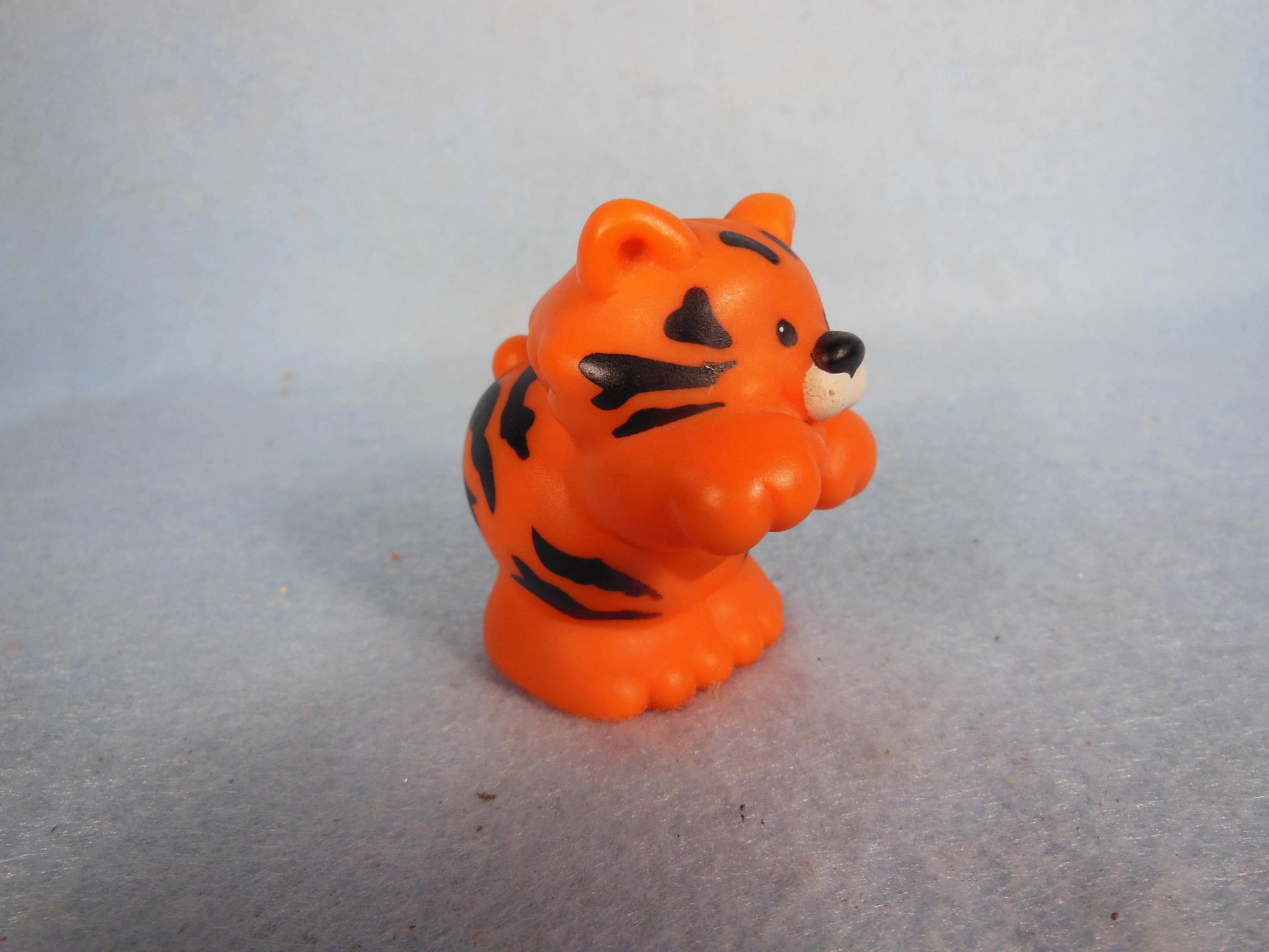 Vintage-Fisher Price- 2001--A Tiger Standing On His Back Feet