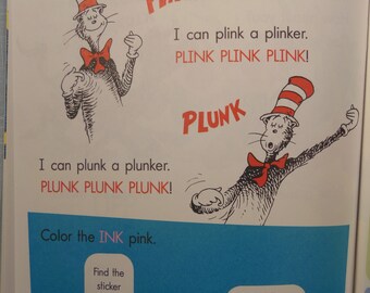 Vintage-1995-dr Seuss Beginner Fun Book - Etsy