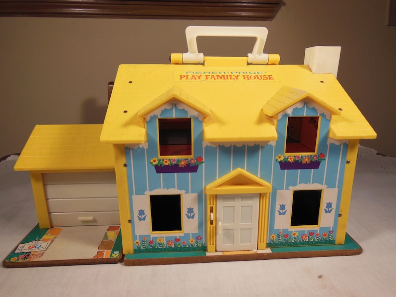 fisher price play family house vintage