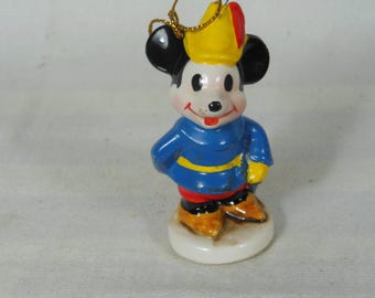Vintage. Walt Disney-Mickey Mouse As The Brave Little Tailor-Ceramic--Walt Disney Productions