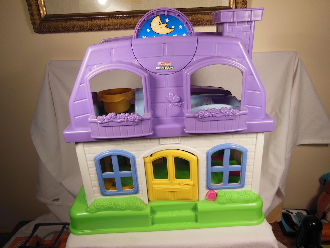 Vintage-fisher-price-2008 Happy Sounds Home--house ONLY--P3329