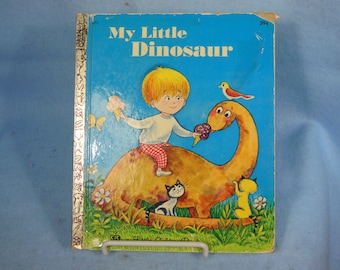 Vintage--1971-Mijn kleine dinosaurus-eerste druk
