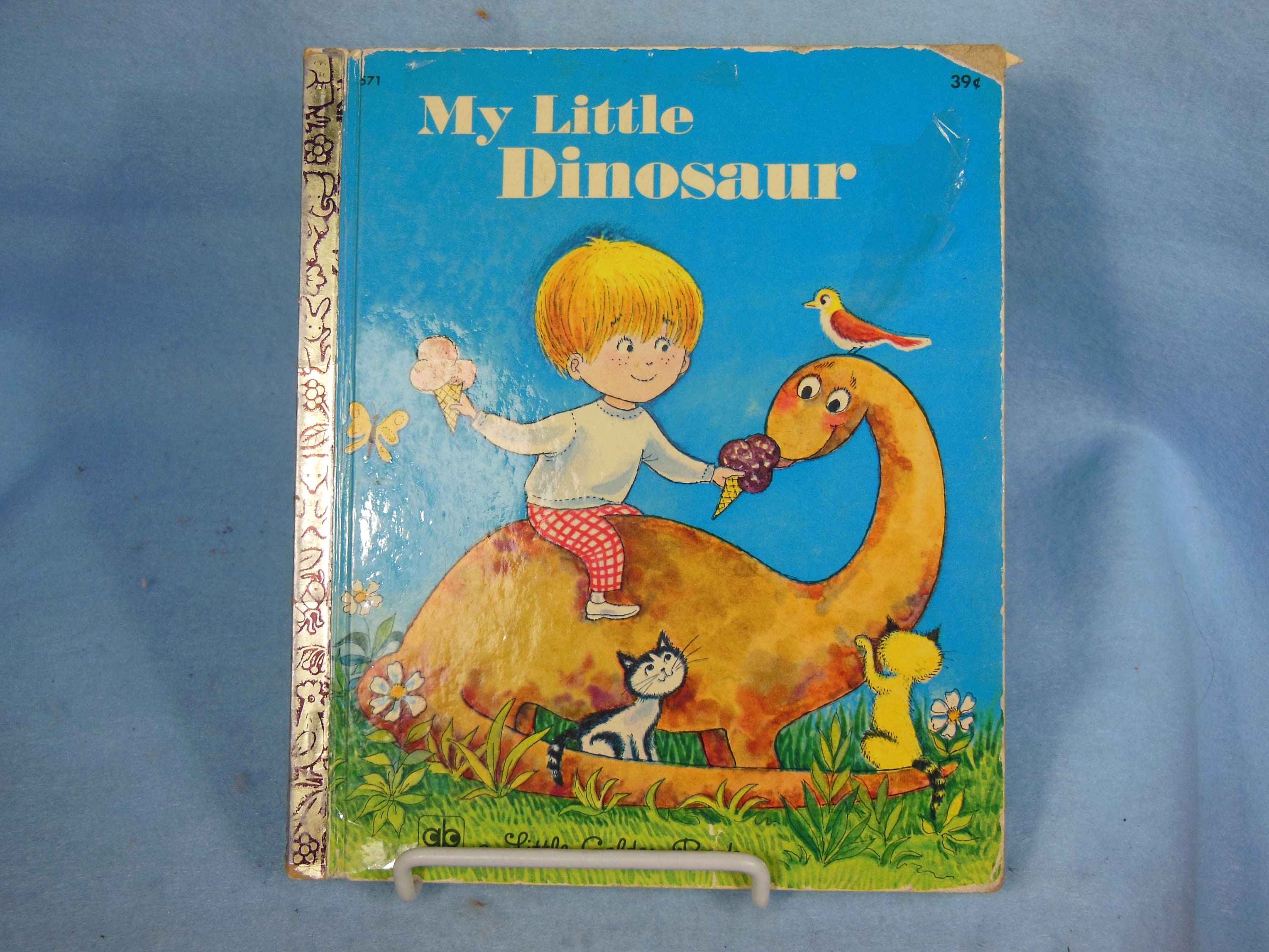 Vintage--1971-my Little Dinosaur-first Printing - Etsy