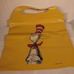 Vintage-Dr. Seuss-Katze-In-The-Hat-Plastik-Buchtasche