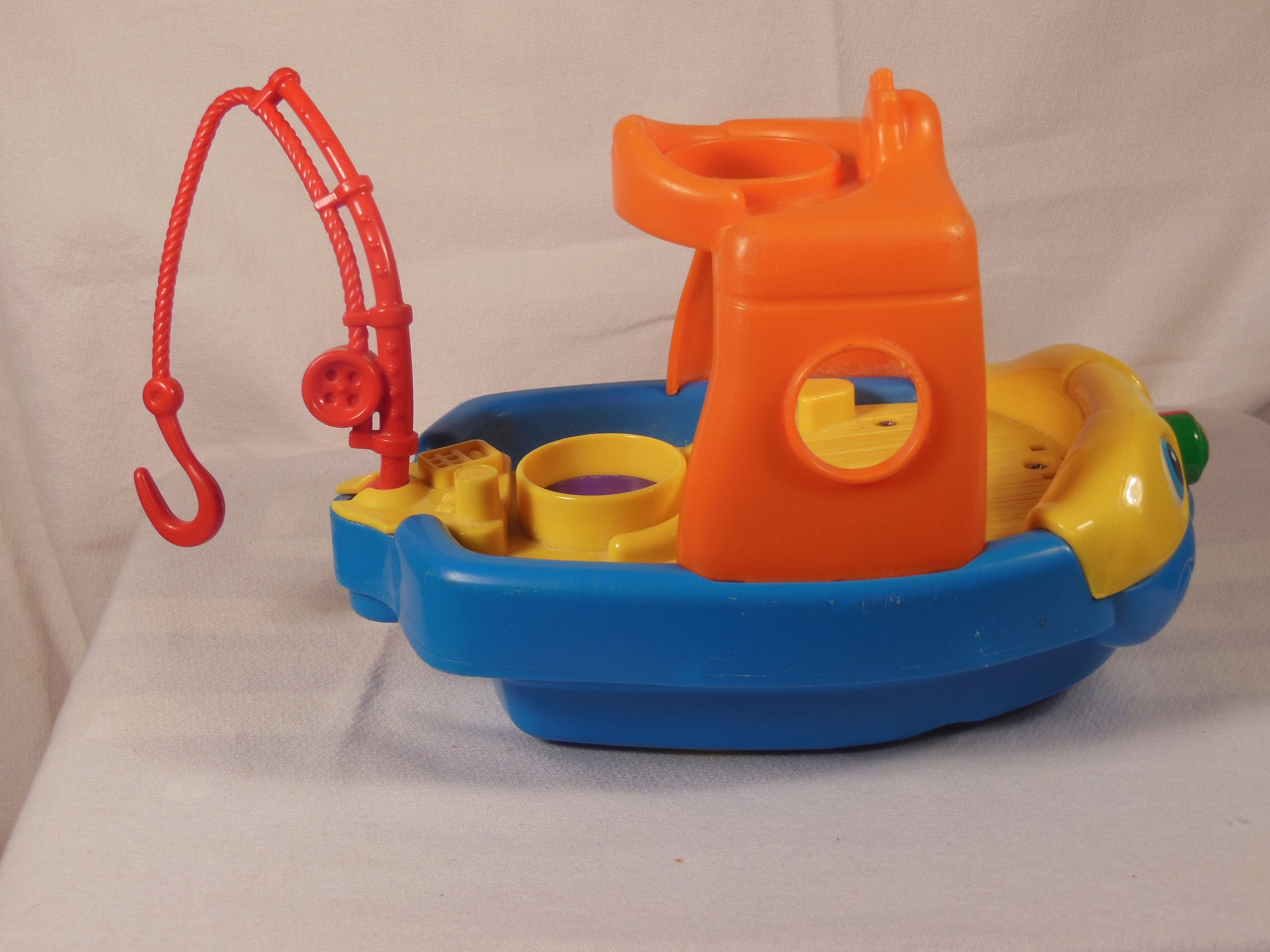 Vintage-Fisher Price-Fishing Boat-With Sound | Etsy