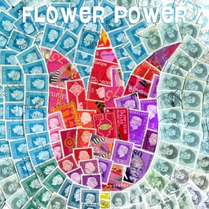 Postal de El' Papel 'Dutch Flower Power'