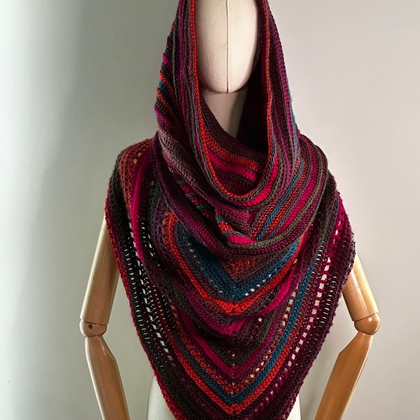 Wild Oleander Hooded Scarf