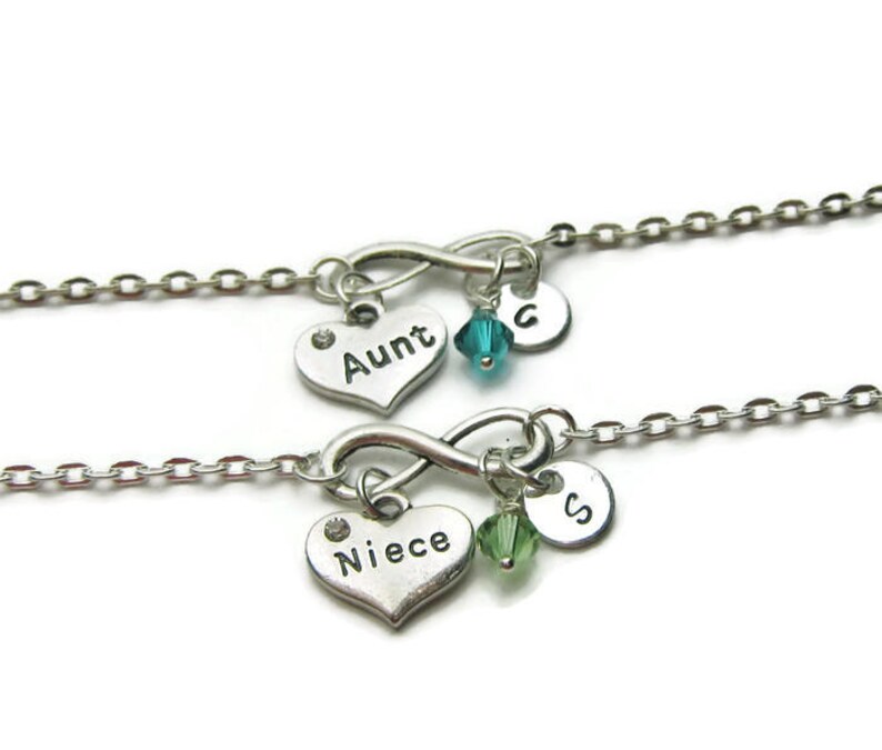 Aunt Bracelet Niece Bracelet Bracelets For Aunt And Niece Persnalized Aunt And Niece Jewelry Aunt And Niece Personalized Bracelets