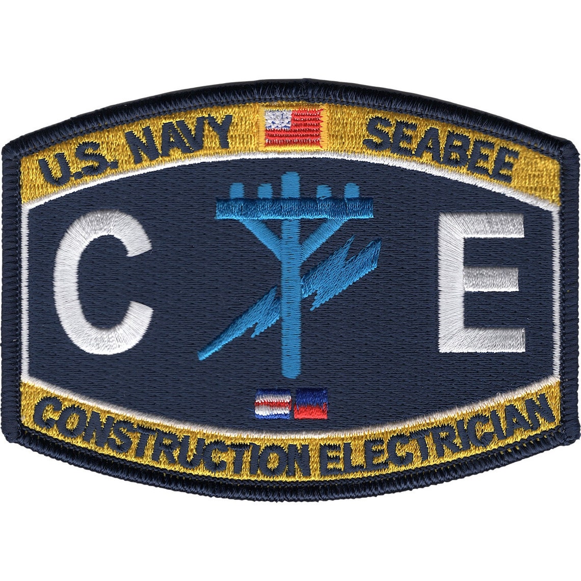 CE Construction Rating Construction Electrician Patch Etsy