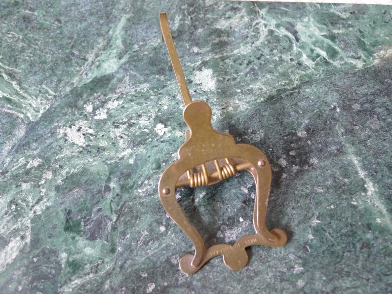 Antique Brass Harp Marching Band Sheet Music Holder Wire Etsy