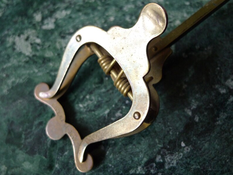 Antique Brass Harp Marching Band Sheet Music Holder Wire Etsy