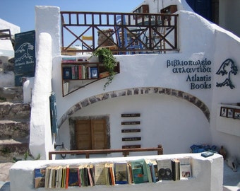 Oia Bookstore, Santorini