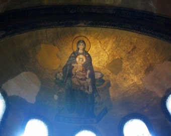 Virgin Mary Painting: Hagia Sophia