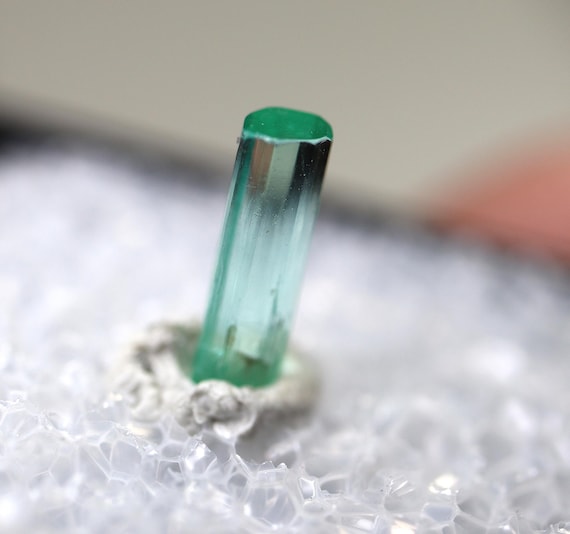 Gem Emerald. Chivar, Colombia. Micro thumbnail