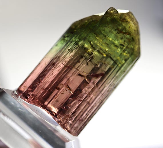 Gem Tourmaline. Nuaparra Pegmatite, Alto Molocue District, Zambezia Prov., Mozambique. 50 grams