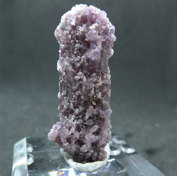 Tourmaline crystal with Lepidolite. Cruzeiro mine, Sao do Safira, Doce Vally, Minas Gerais, Brazil 20.3 grams