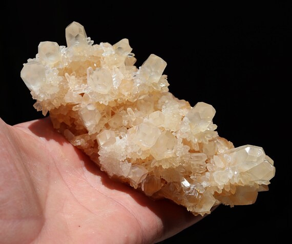 A stellar condition Calcite flower. No chips anywhere. Mined Gunung Keriang, Alor Star, Kedah State, Malaysia. See that video!