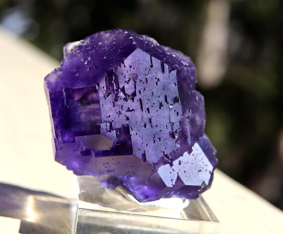Classic Tanzanite Fluorite. Yongchun Co., Quanzhou, Fujian, China. Ex Don Olson collection