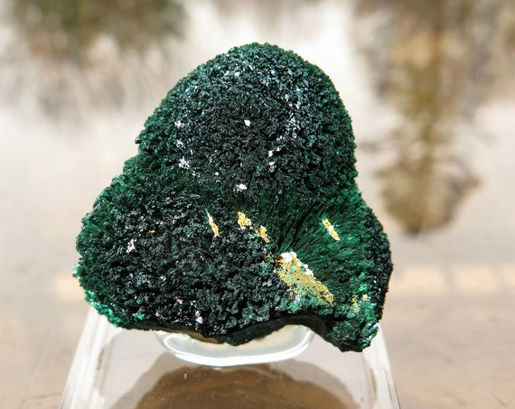 Malachite mushroom. Mashamba West Mine, Kolwezi District, Katanga Copper Crescent, Katanga, Democratic Republic of Congo