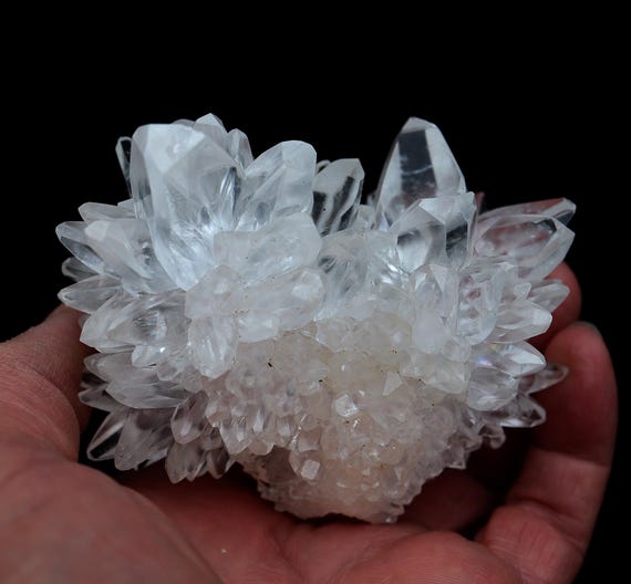 Gem Calcite flower. Perfect all around. New find Obi Island, Indonesia.