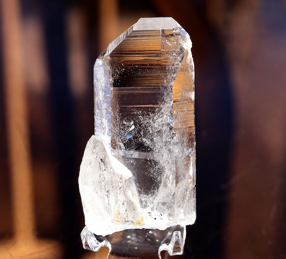 My friends mine, Doubly Terminated water clear quartz. Perfect condition. I Me Mine, Jessieville, Garland Co., Arkansas, USA