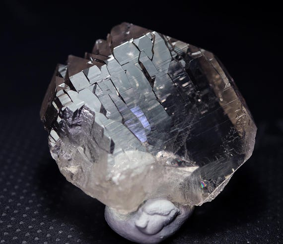 Quality icy clear Quartz Gwindel from the Sidelenglacier, Switzerland