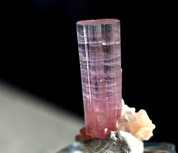Elbaite var. Tourmaline. Paprok, Nuristan, Afghanistan. Ex Philip Phillips collection. Perfect