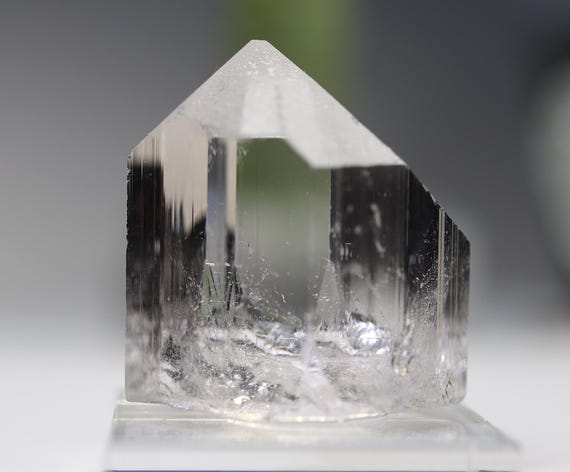 Gem Topaz crystal. Pantaw near Mogok, Burma (Myanmar)