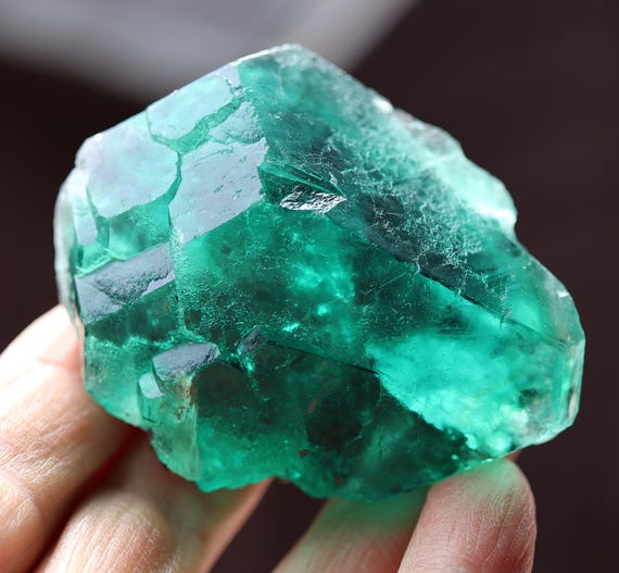 Intense emerald green Fluorite with Pyrite. Atacocha, Cerro de Pasco, Pasco Prov., Pasco, Peru. Small cabinet