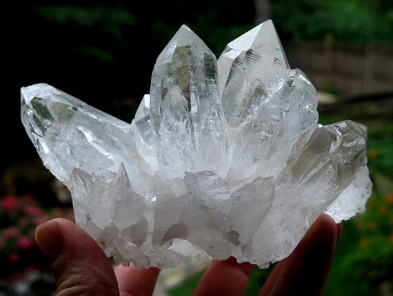 Old stock Swiss Quartz cluster. 5.25 inch across. Bedretto Valley, Leventina, Ticino, Tessin, Switzerland. Old Crystal Classics label
