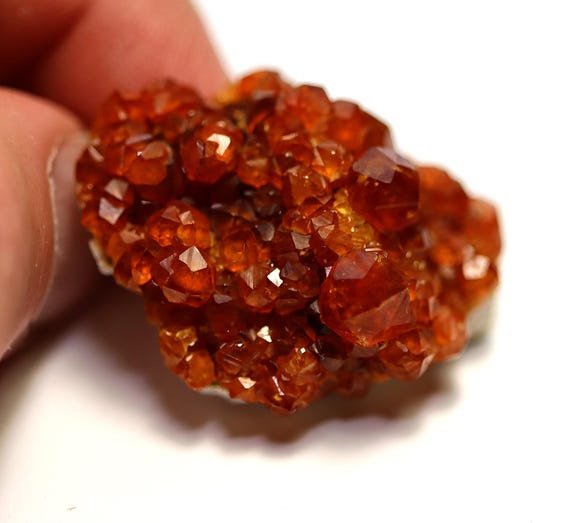 Bright Spessartine Garnet. Tongbei, Yunxiao Co., Zhangzhou, Fujian, China
