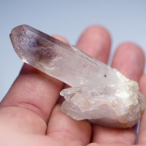 37.7 Gram Etched Smoky Quartz Brandberg with Hematite. Goboboseb Namibia