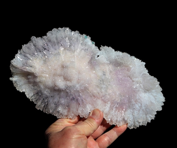 Quartz var. Amethyst double Flower from Rio Grande do Sul, Brazil. Pristine condition. Old 1980's collection