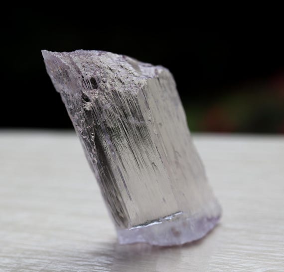 Spodumene var. Kunzite. Pala Chief Mine, Chief Mt., Pala, San Diego, California USA