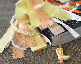 Handmade Tassel Bookmark: Bible accessories, Book lover Gift, Cowgirl themed