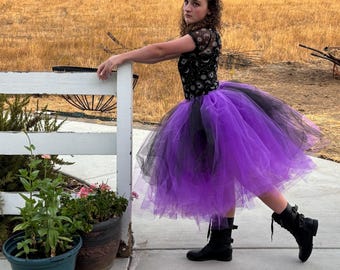 purple tutu dress for adults *Custom* Purple Off The Shoulder Bell Tutu Ballet Dress