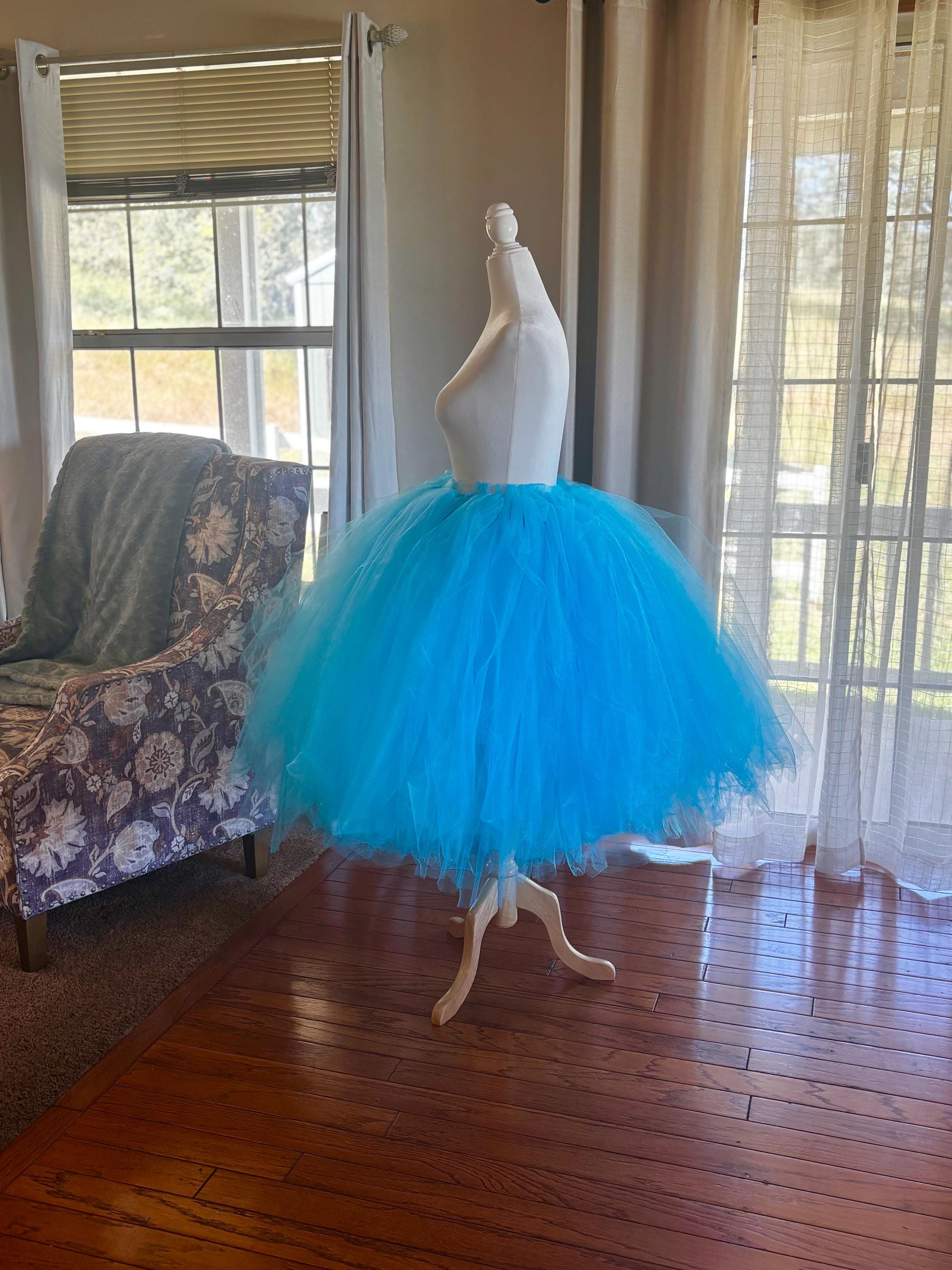 ladies light blue dresses A Line V Neck Light Blue Long Prom Dresses, Light Blue Long Formal Evening Bridesmaid Dresses, US 10 / Custom Color / No Rush