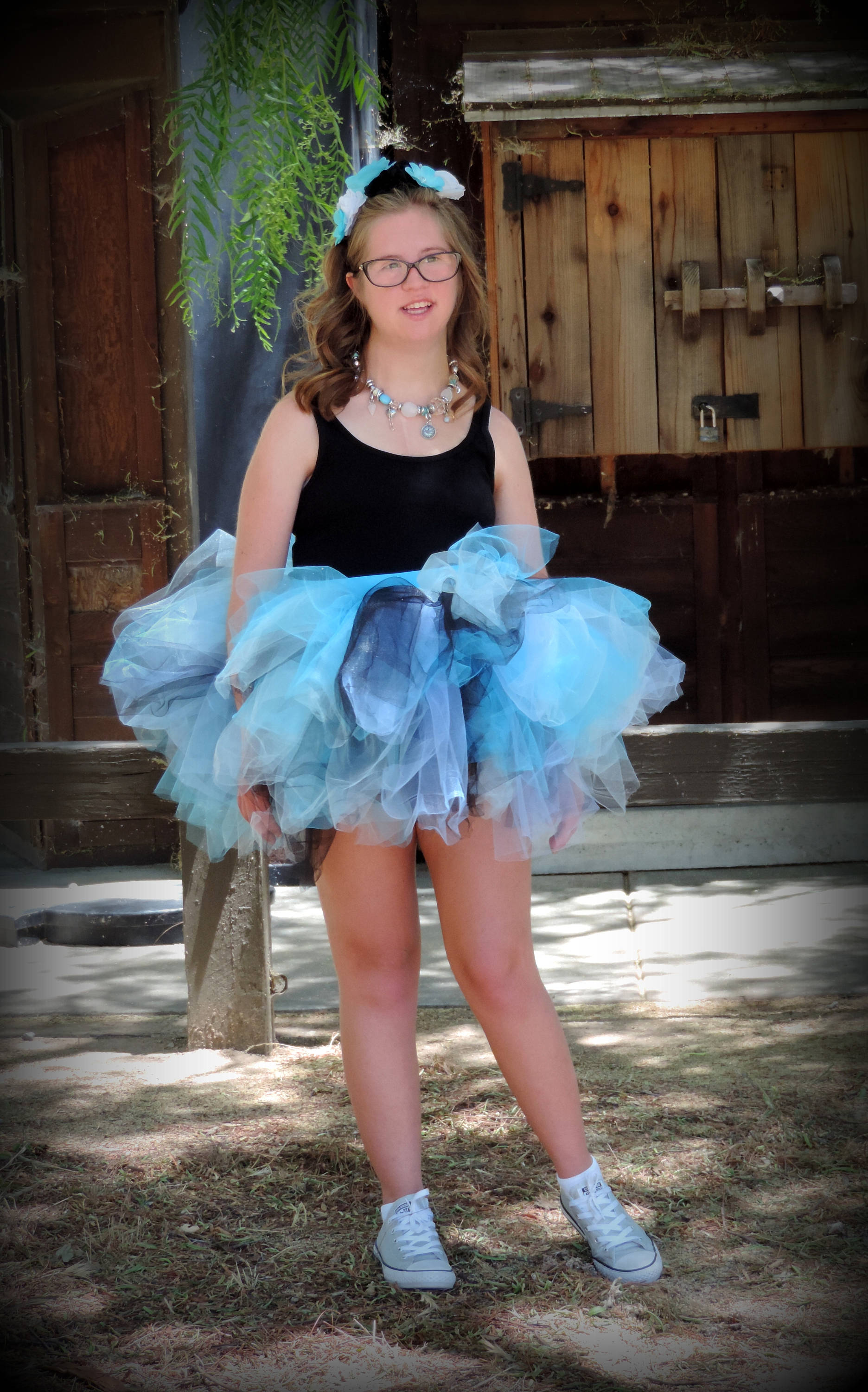 Adult teen tutu sewn tutu tie on tutu turquoise black white Etsy