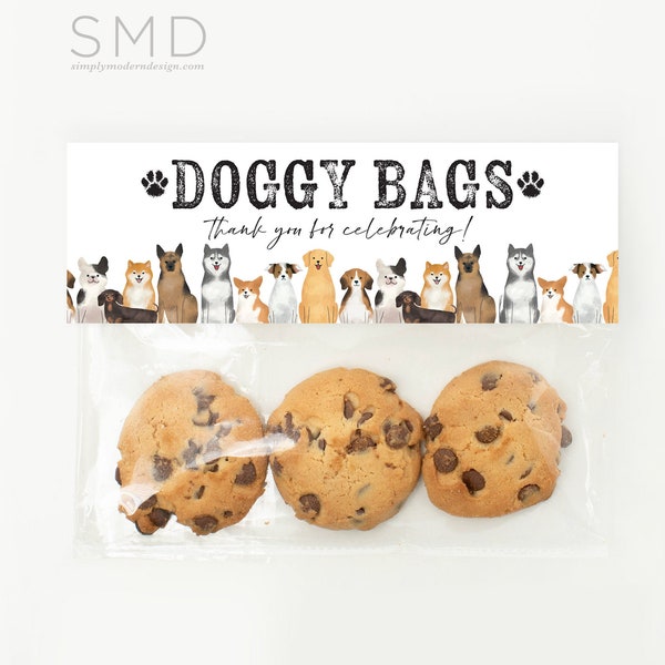 Wedding Favor Bag Dog Etsy