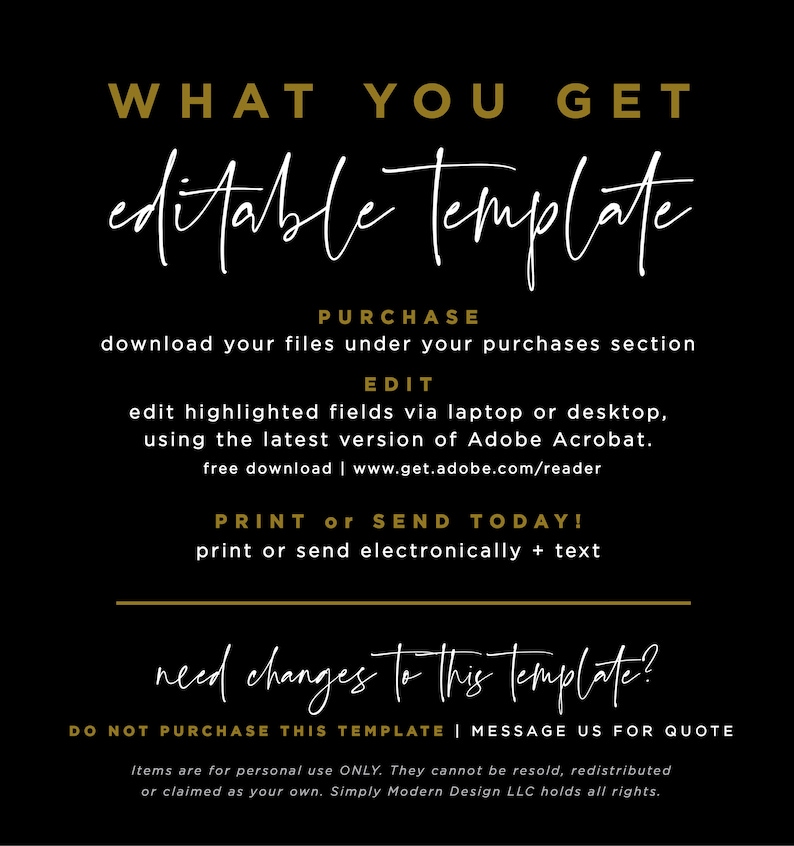 wedding shower minimalist FFTH fall instant download editable template boho bridal shower dinner invitation party printable feathers