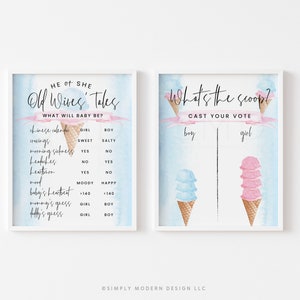 ijs gender reveal borden, teken ijsvrouwen, ijs breng je stem uit teken, instant download, 8 x 10, 16 x 20, ICC