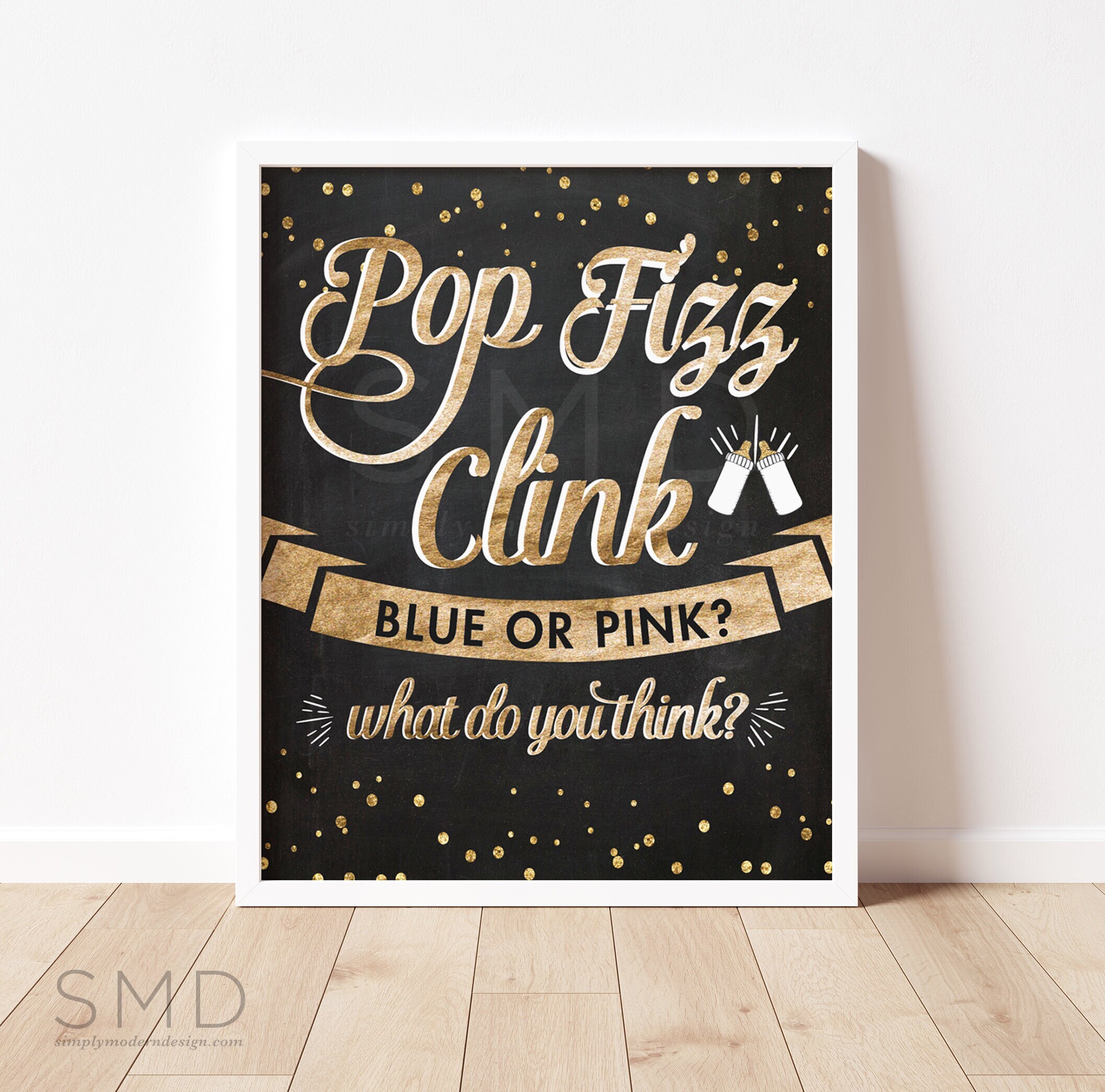 Pop Fizz Clink Sign - Etsy