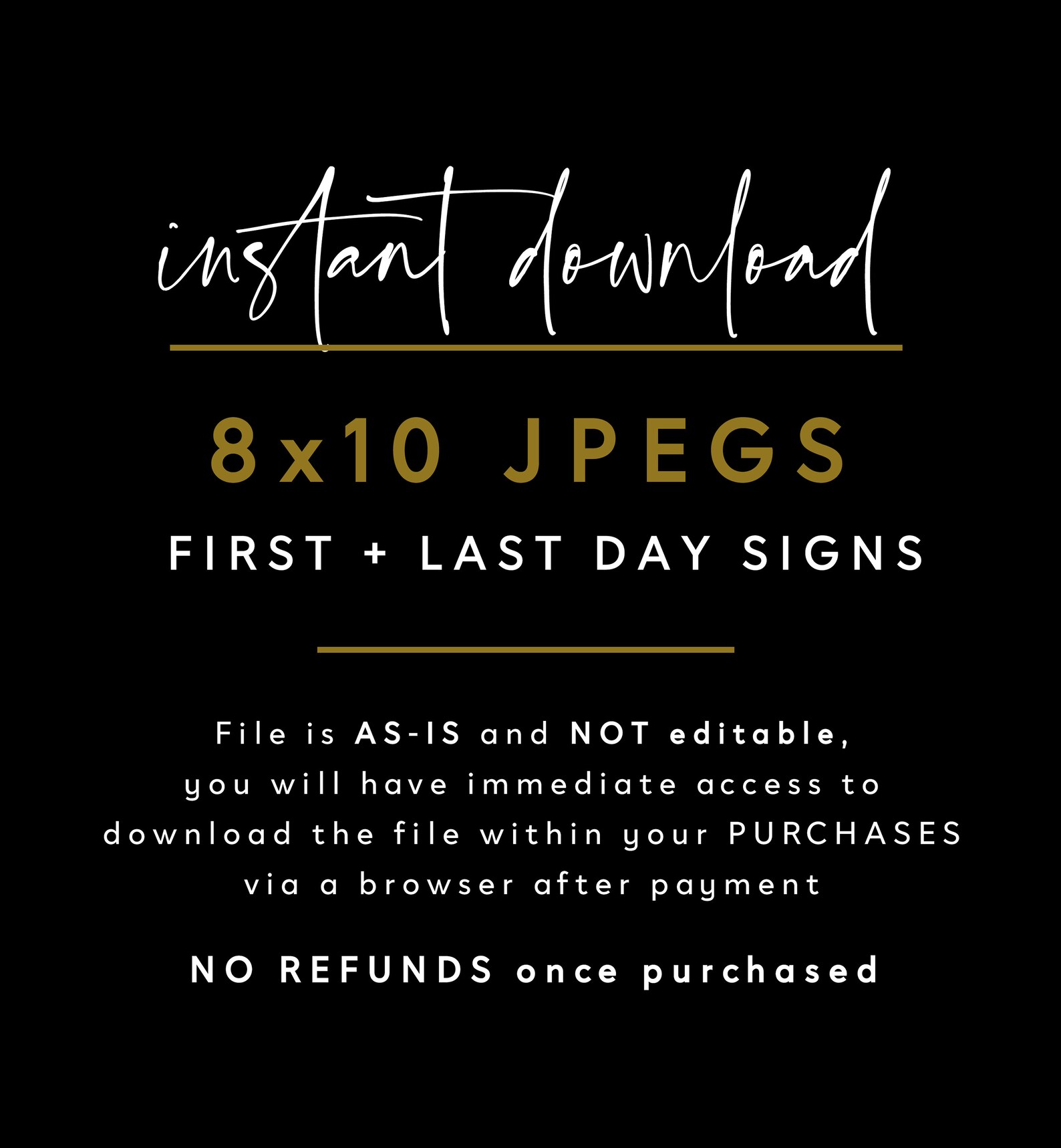 First Day of School Sign Middle School First Day Sign 7th Etsy