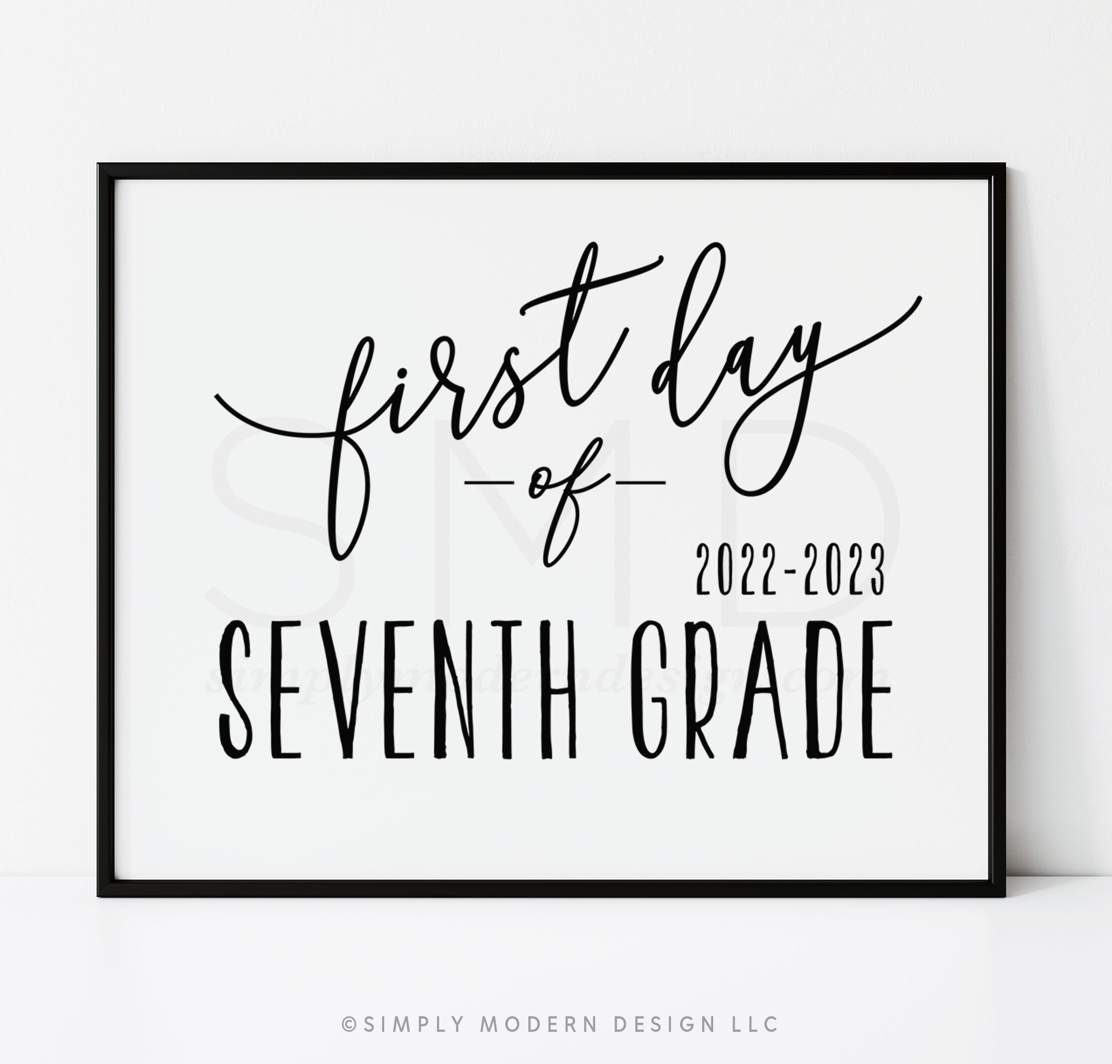 First Day Of School Sign 1st Day - Il Fullxfull.3742472194 3fwq