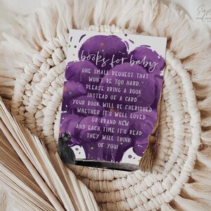 Halloween babyshower-böcker för babyinläggskort, babys first-bibliotek, höstbabyshower, hocus, babybryggning, omedelbar nedladdning, 4x3, HCPS