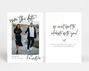 réservez la date pour mariage, réservez la date moderne, faire-part de mariage moderne, réservez la date minimaliste, manuscrit, réservez la date modifiable