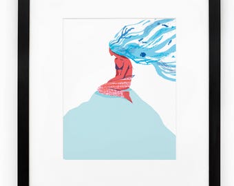 Mermaid Illustration