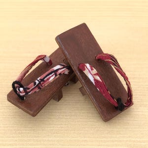 Geta, doll shoes, shoes for kimono,1/6 scale