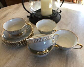 Franconia Graymont cup and saucers. Made in Bavaria Germany.